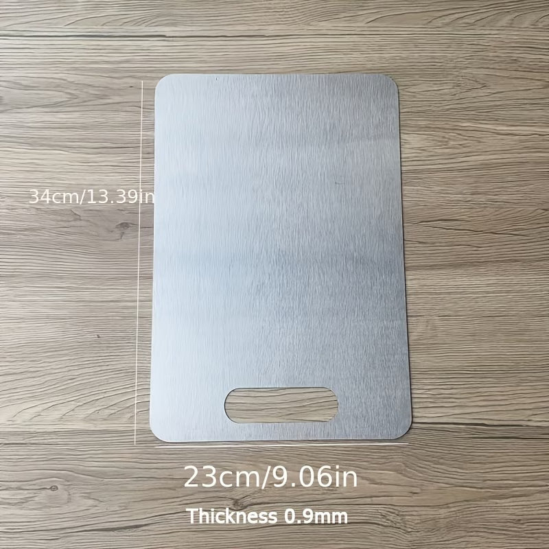 Premium Food-Grade Stainless Steel Chopping Board β Hygienic, Rust-Proof & Easy to Clean