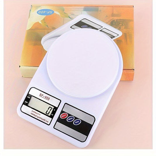 Digital Kitchen Weighing Scale 10 kg, Electronic Weight Machine with LCD Display for Baking, Cooking, Food & Diet,