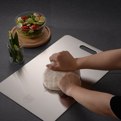Premium Food-Grade Stainless Steel Chopping Board – Hygienic, Rust-Proof & Easy to Clean
