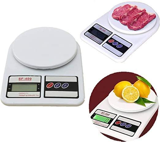 Digital Kitchen Weighing Scale 10 kg, Electronic Weight Machine with LCD Display for Baking, Cooking, Food & Diet,