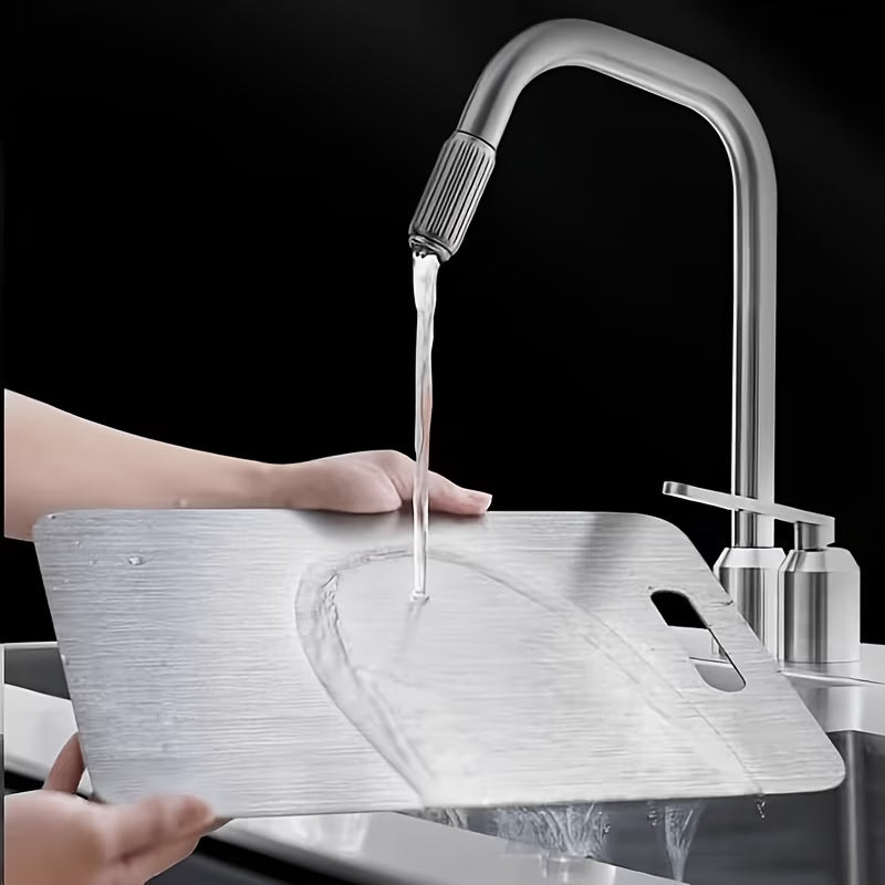 Premium Food-Grade Stainless Steel Chopping Board – Hygienic, Rust-Proof & Easy to Clean