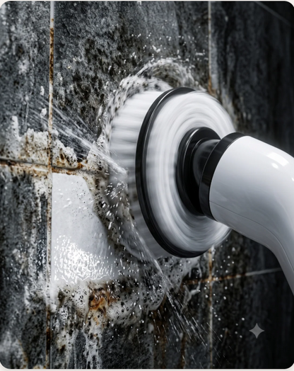 9-in-1 Cordless Electric Spin Scrubber | Rechargeable Bathroom & Floor Cleaning Brush