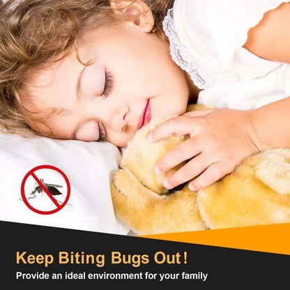 Magic Magnetic Mesh Door Screen | Hands-Free Mosquito Net for Doors