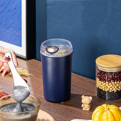 Electric Coffee & Masala Grinder – Fresh Powder in Just 10 Seconds