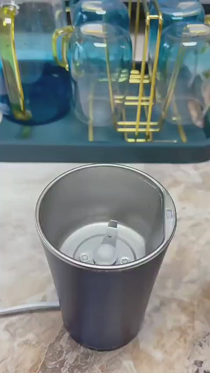 Electric Coffee & Masala Grinder – Fresh Powder in Just 10 Seconds